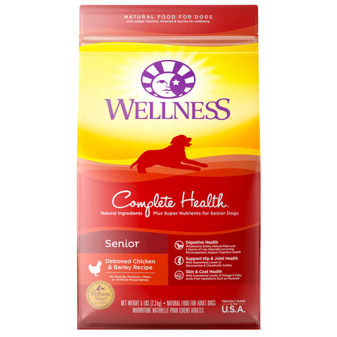 Wellness Senior Dry Dog Food 5lb - Poudre Pet and Feed Supply